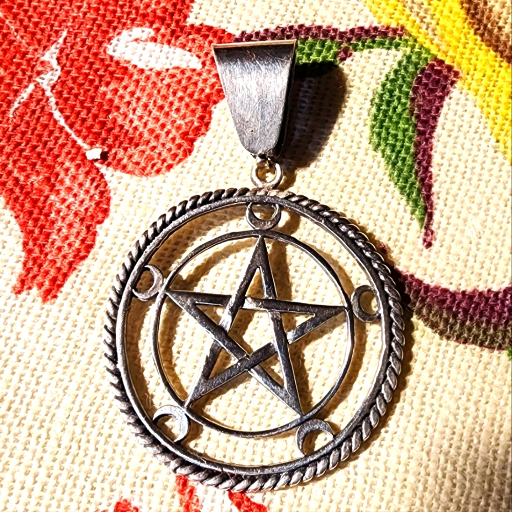 Silver Star Pendant